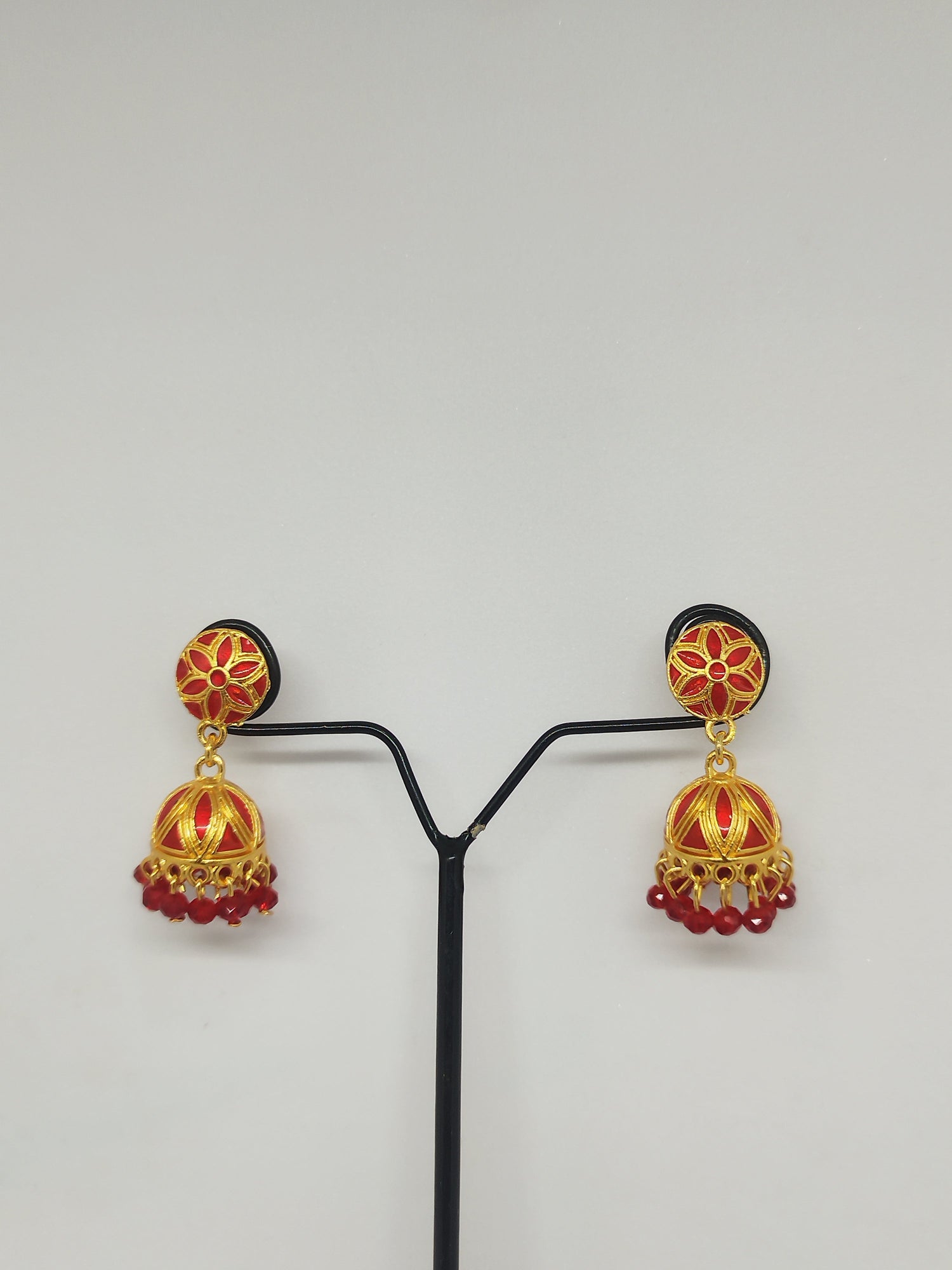 Meenakari Jhumka