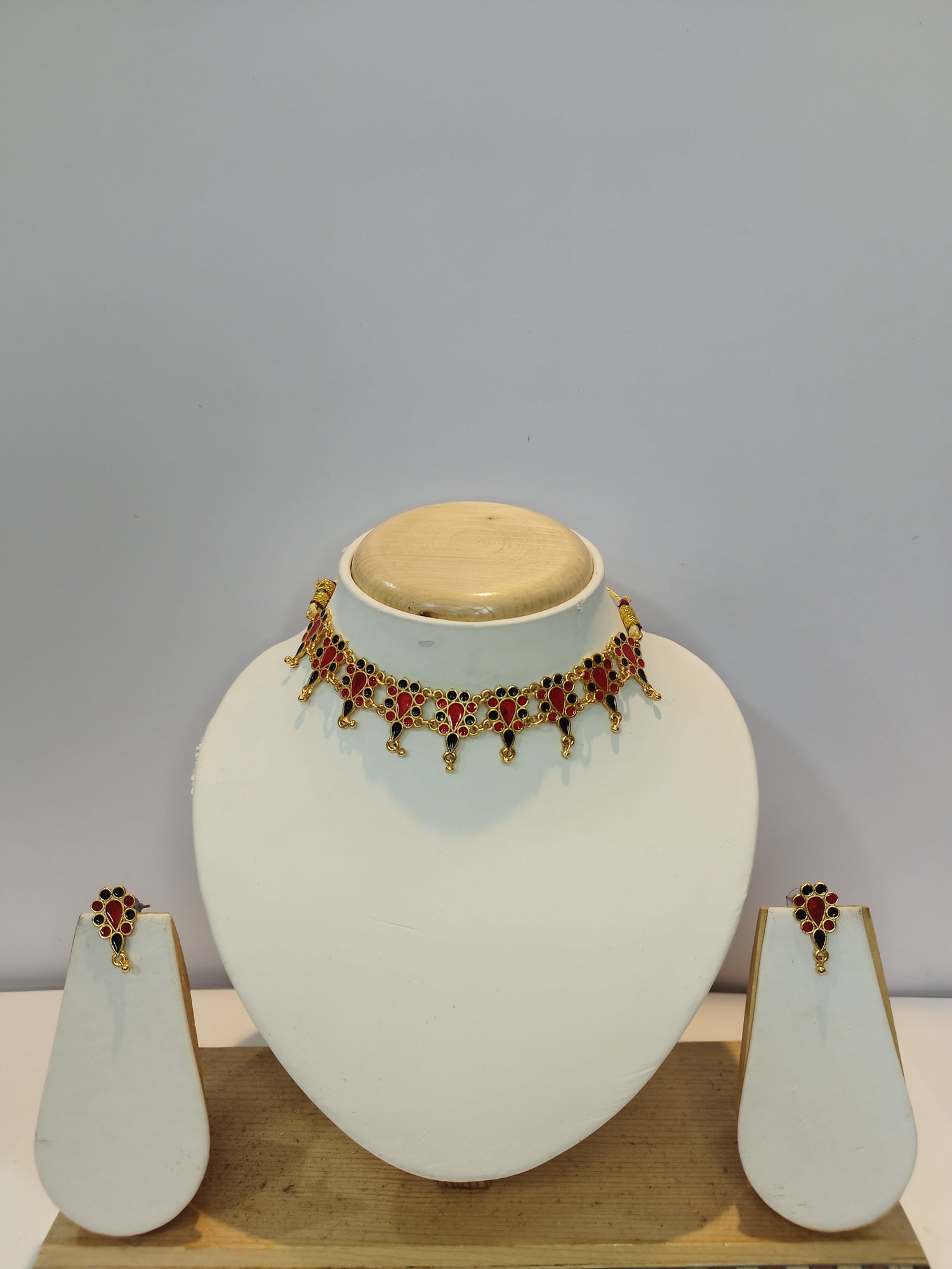 Meenakari Cheek Set