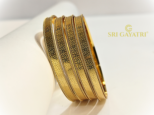 Gold Bangles 4pcs SGB-203