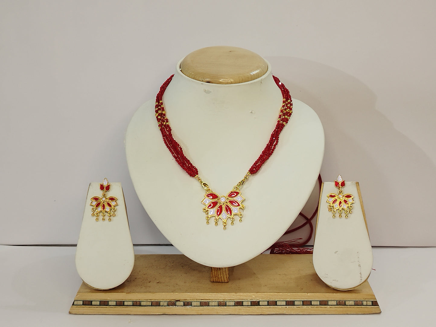 Assamese Meenakari Necklace Set SGN-101