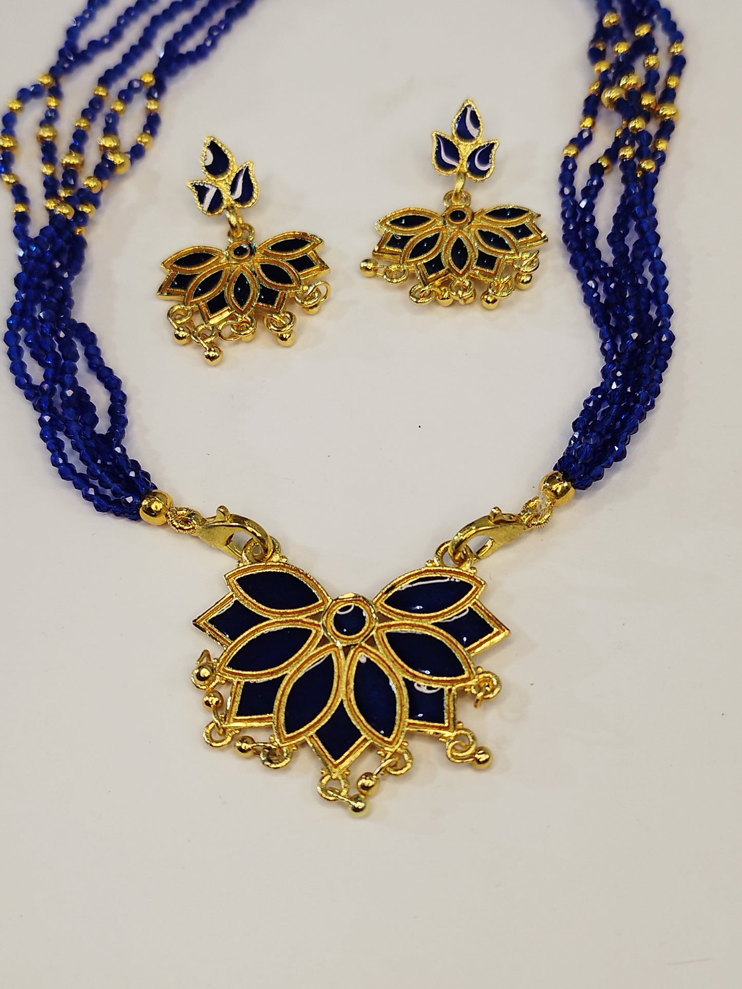 Assamese Meenakari Necklace Set SGN-101