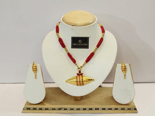 Traditional Assamese Necklace Set SGN-103