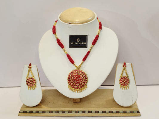 Traditional Assamese Necklace Set SGN-105