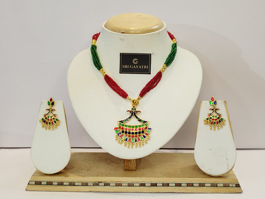 Traditional Assamese Necklace Set SGN-108