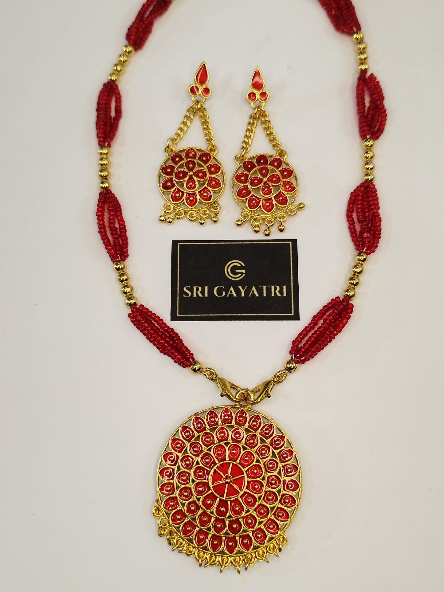 Traditional Assamese Necklace Set SGN-105