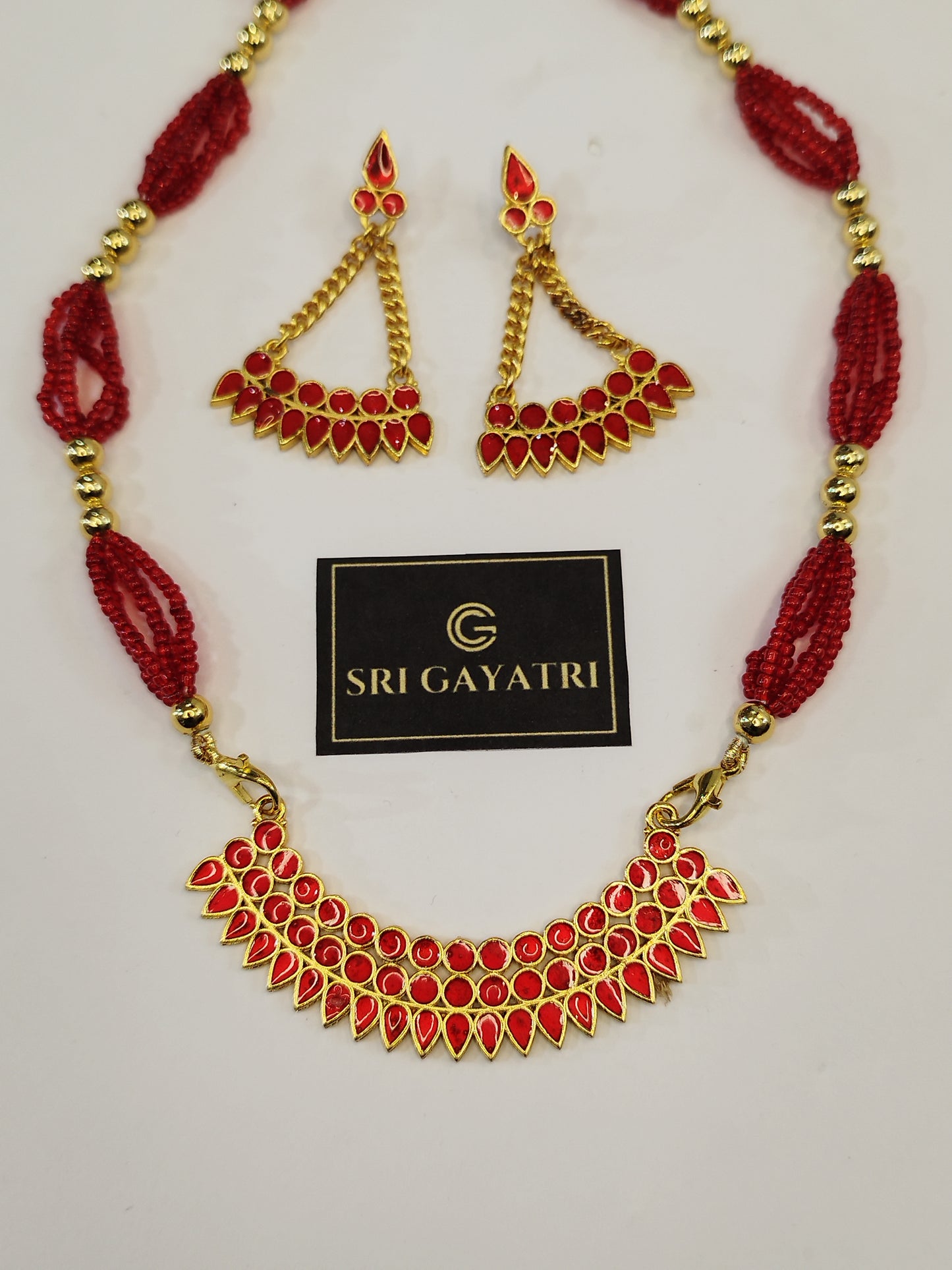 Traditional Assamese Necklace Set SGN-106