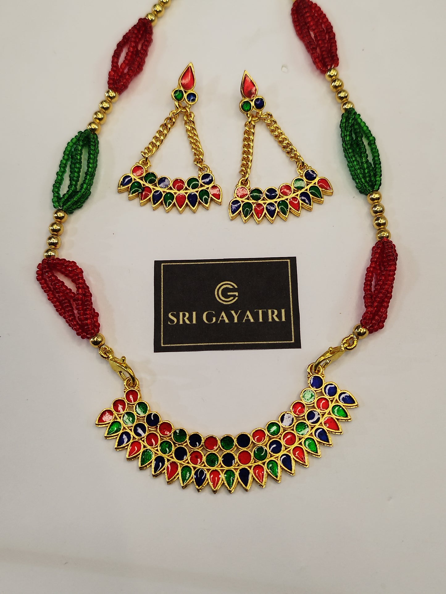 Traditional Assamese Necklace Set SGN-106