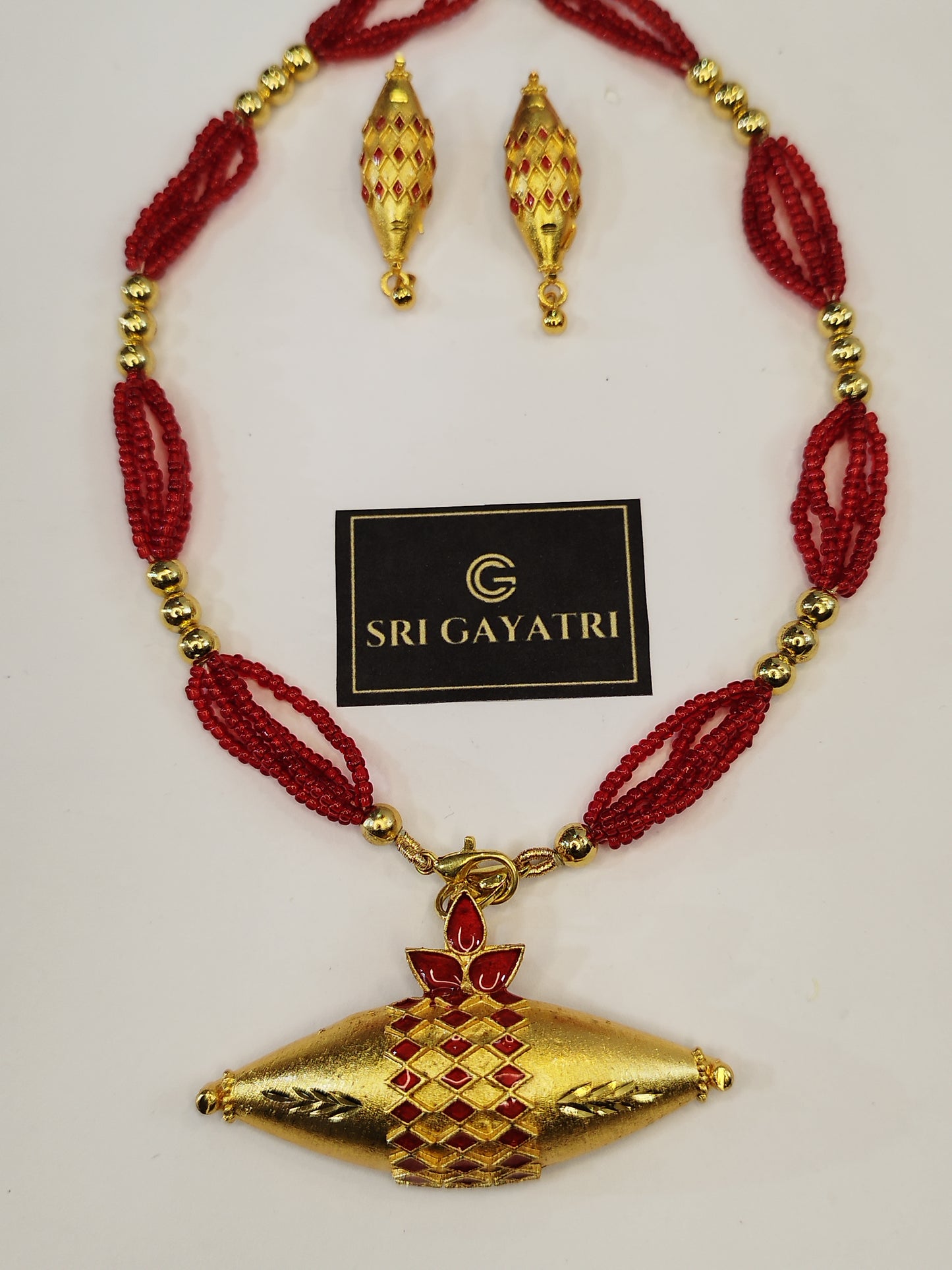 Traditional Assamese Necklace Set SGN-103