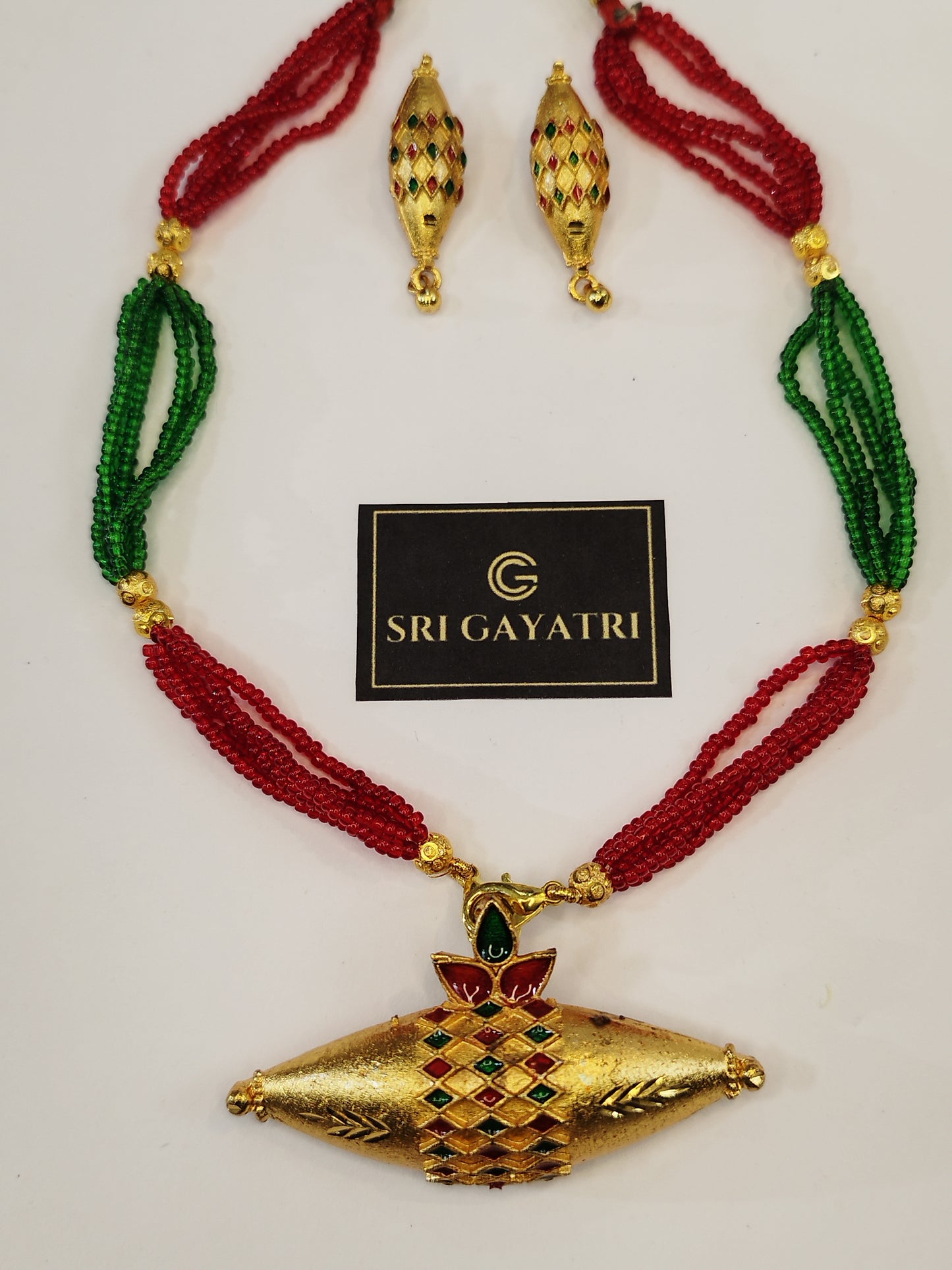 Traditional Assamese Necklace Set SGN-103