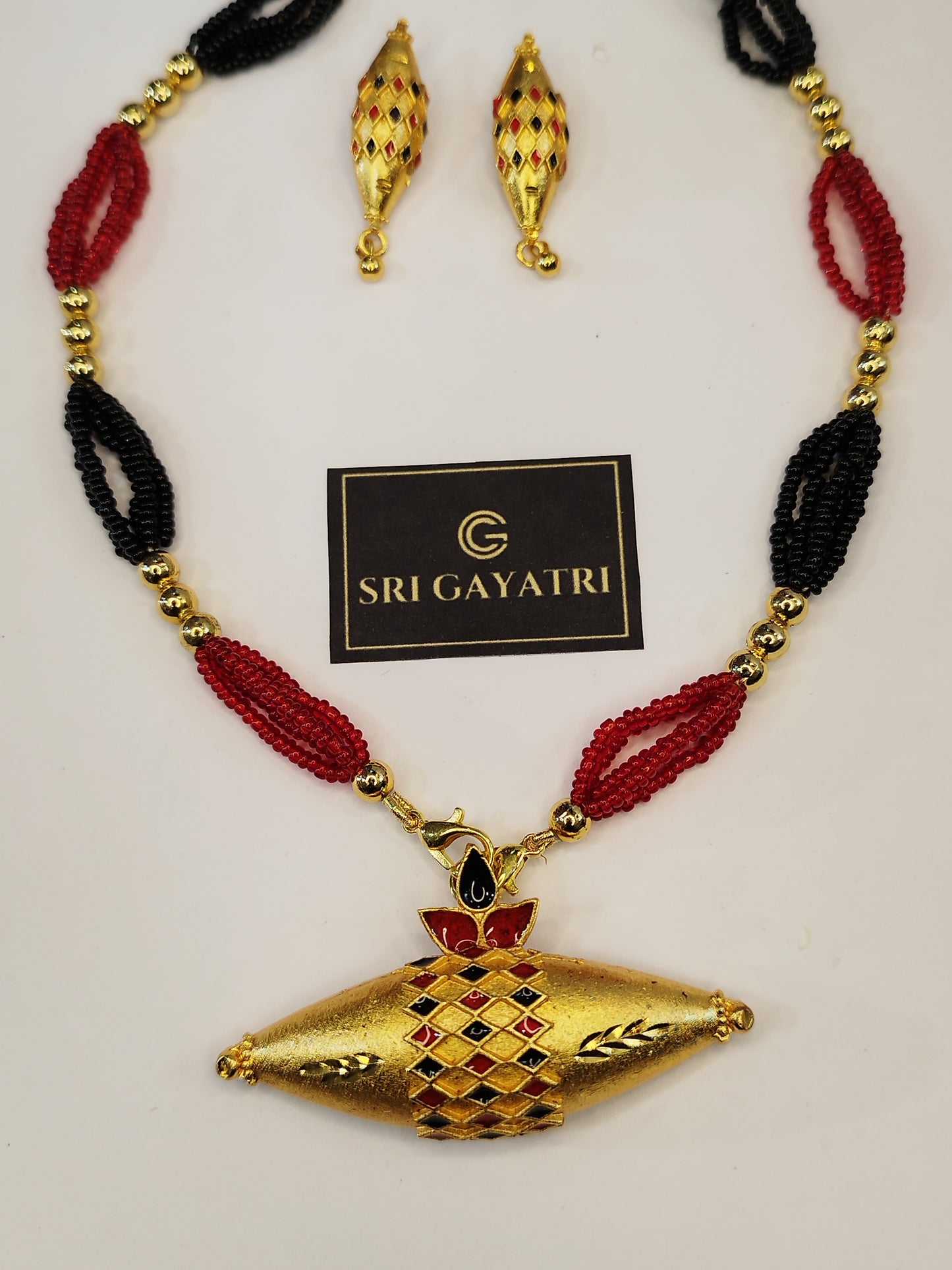 Traditional Assamese Necklace Set SGN-103