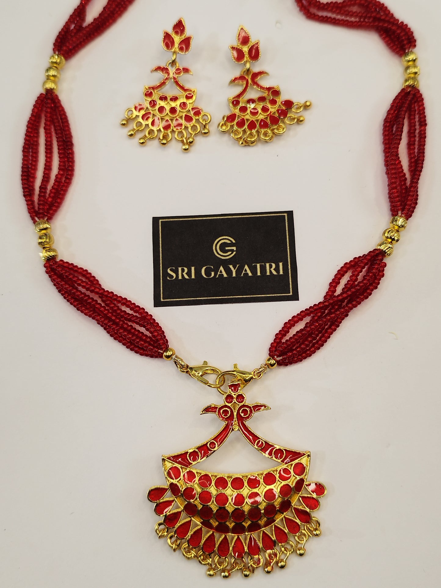 Traditional Assamese Necklace Set SGN-108