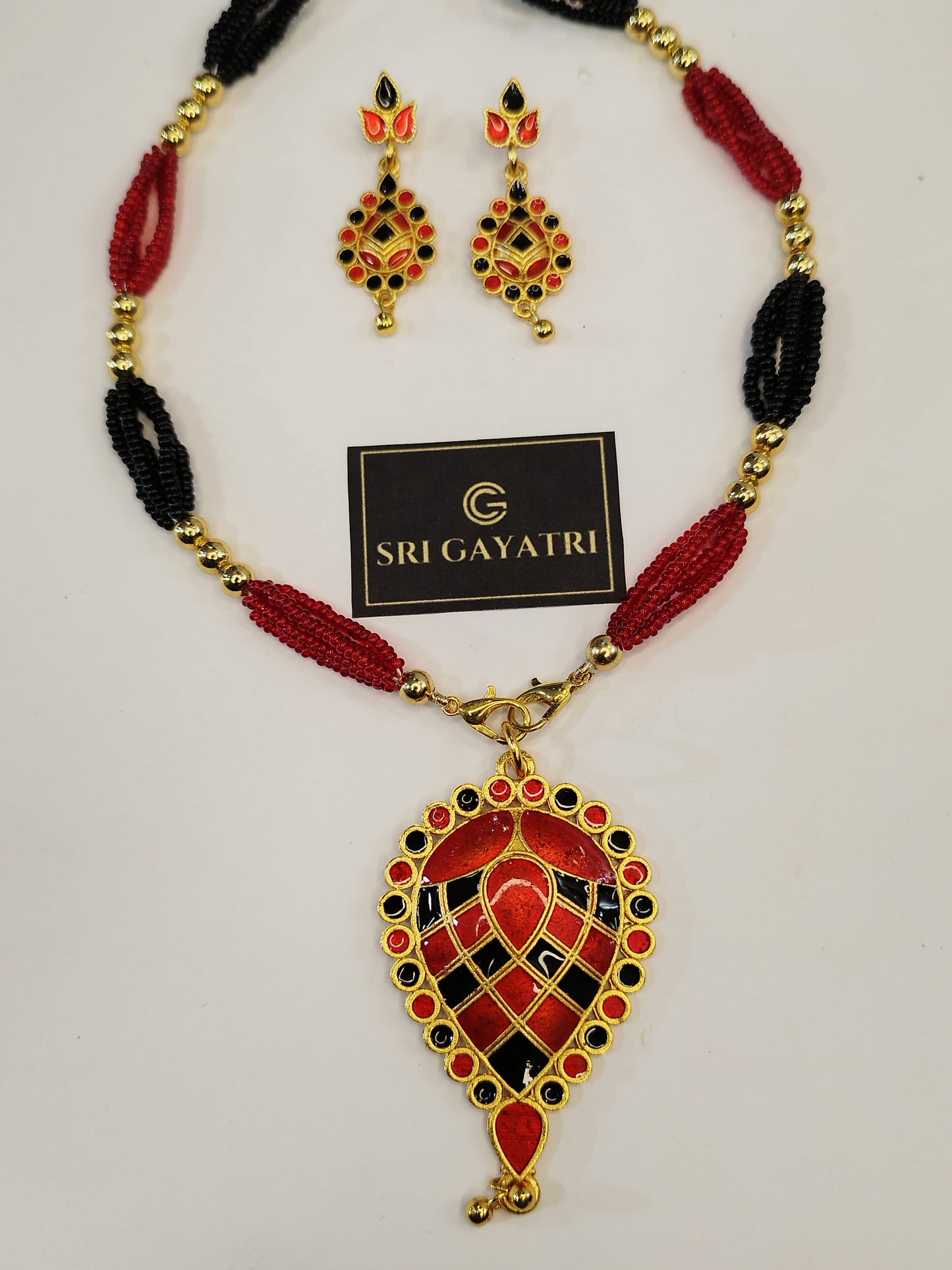 Traditional Assamese Necklace Set SGN-107