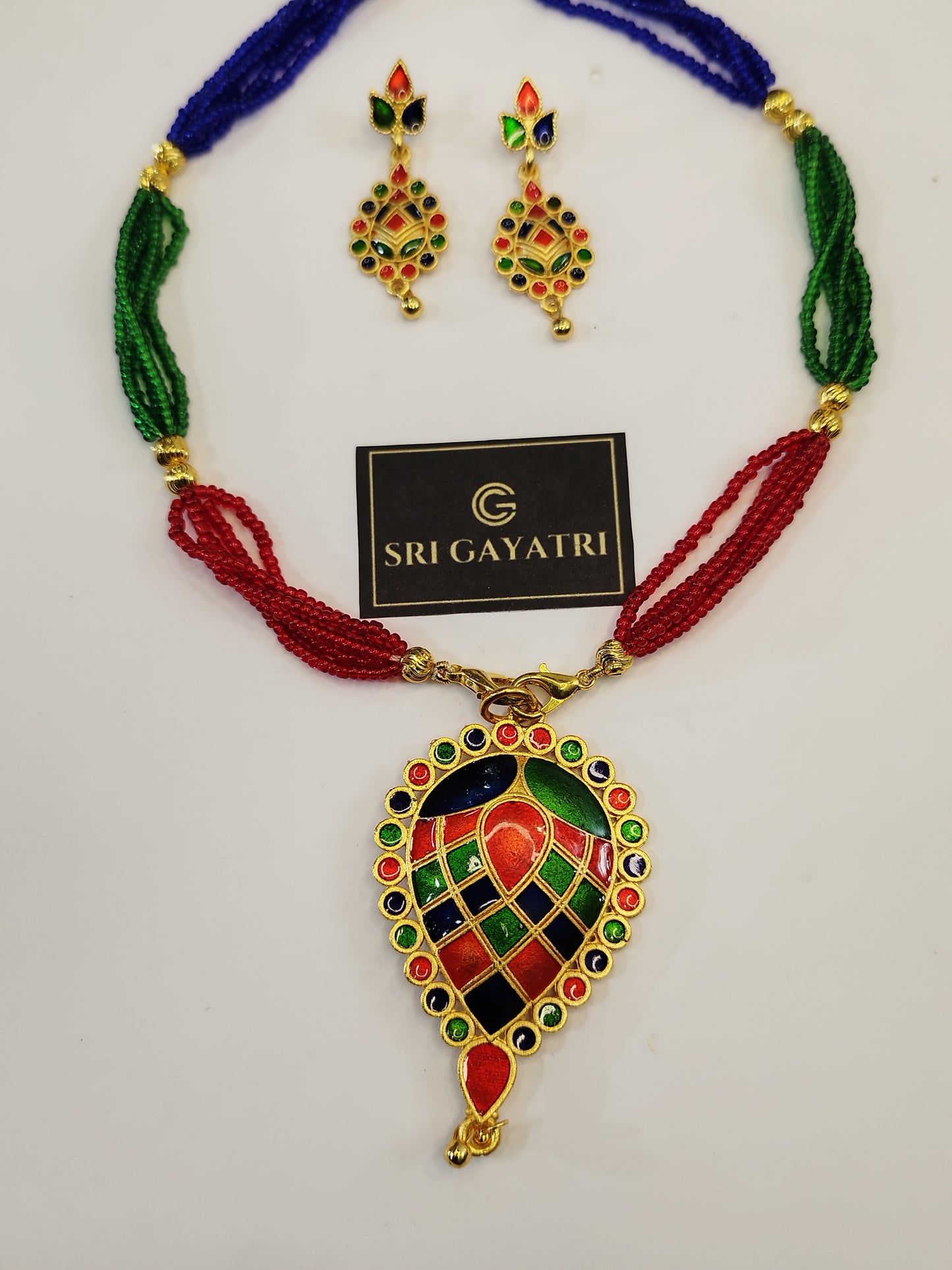 Traditional Assamese Necklace Set SGN-107