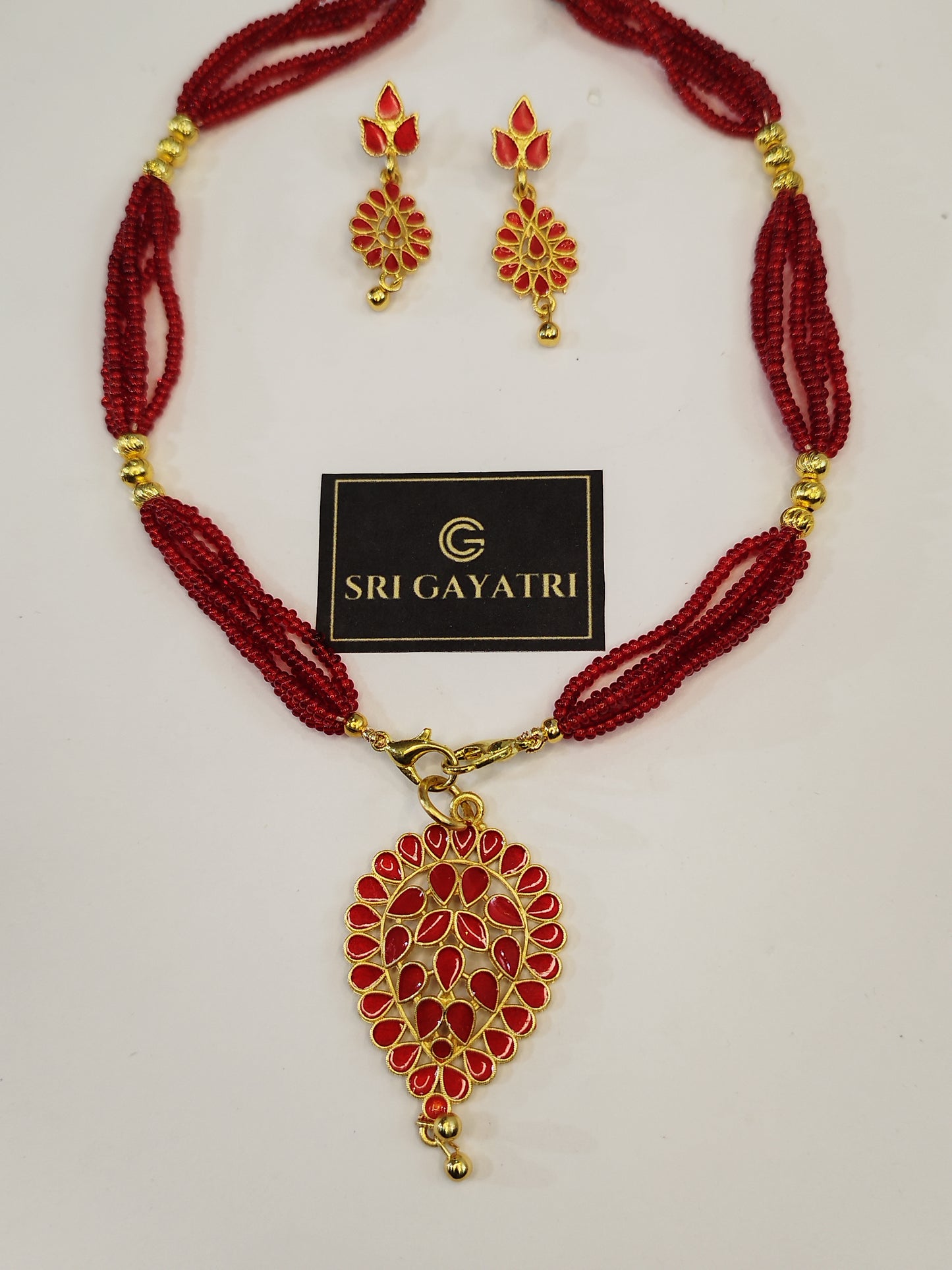 Traditional Assamese Necklace Set SGN-104