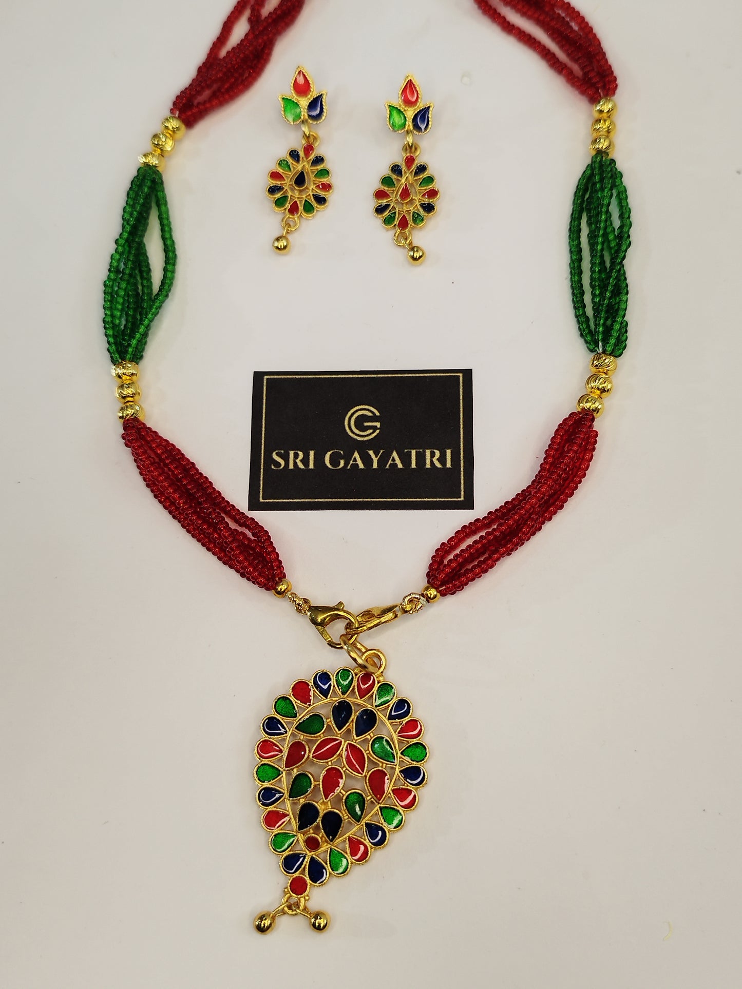 Traditional Assamese Necklace Set SGN-104