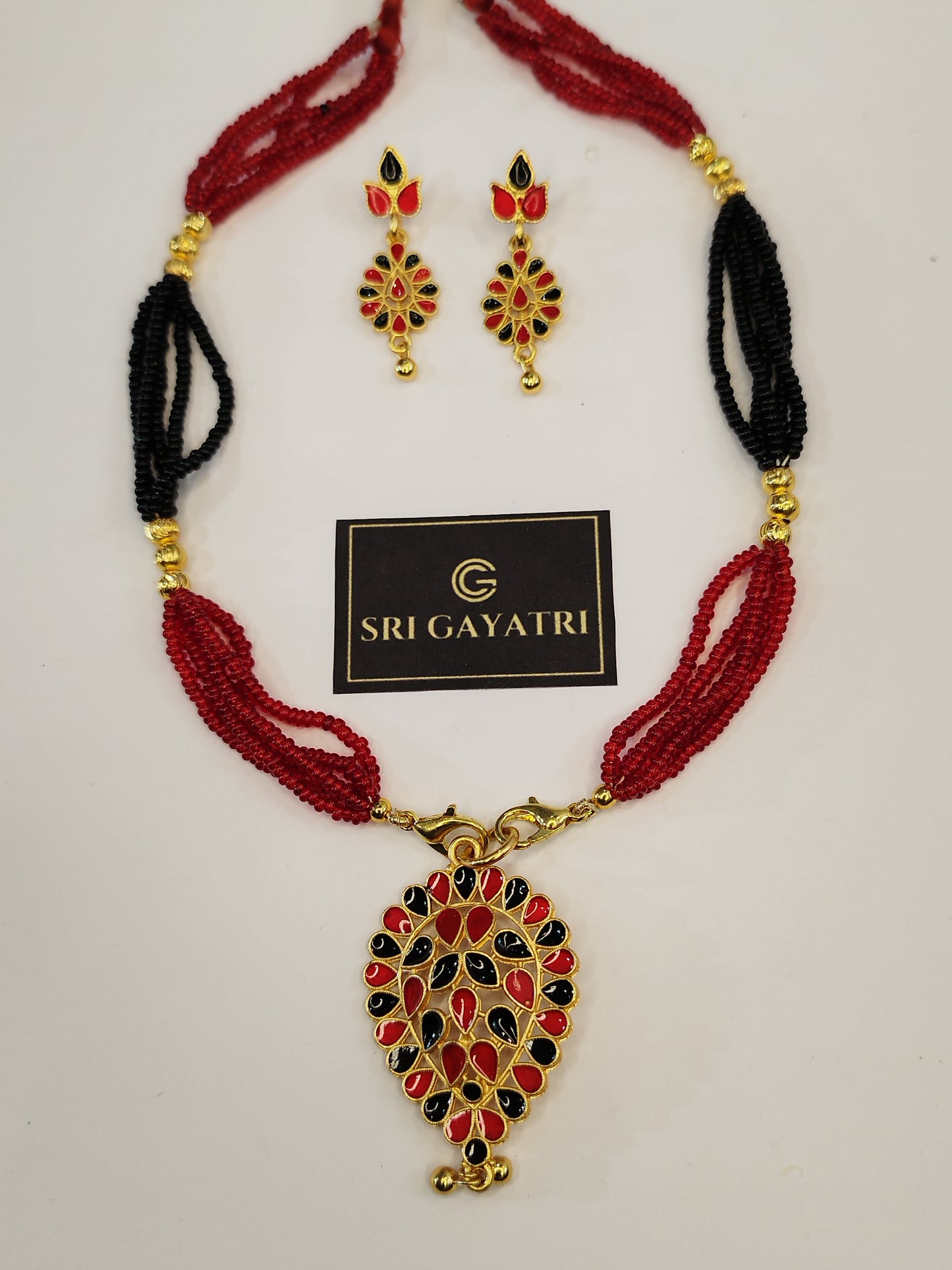 Traditional Assamese Necklace Set SGN-104