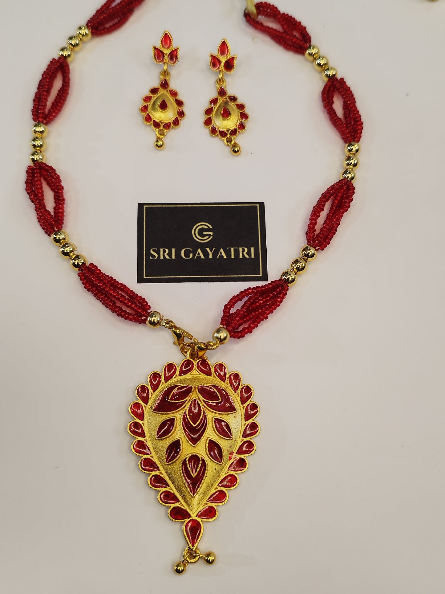 Traditional Assamese Necklace Set SGN-109